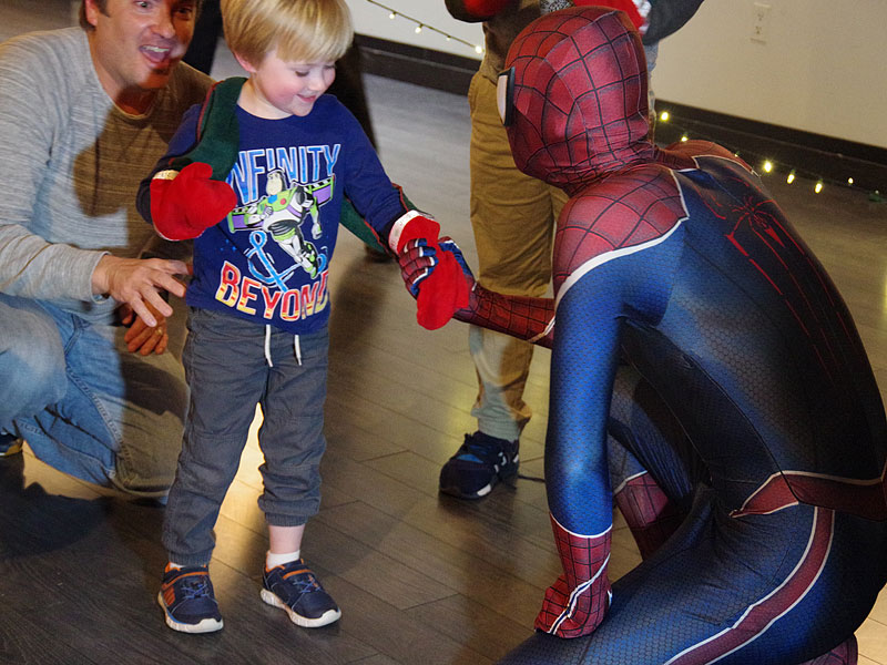 Mathis and Spiderman